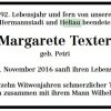 Petri Margarete 1925-2016 Todesanzeige